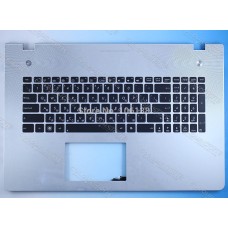 Клавиатура для ноутбука Asus N76 N76VB N76VJ N76VM N76VZ с подсветкой с topcase клавиатура ноутбука 9Z.N8BBU.G0R